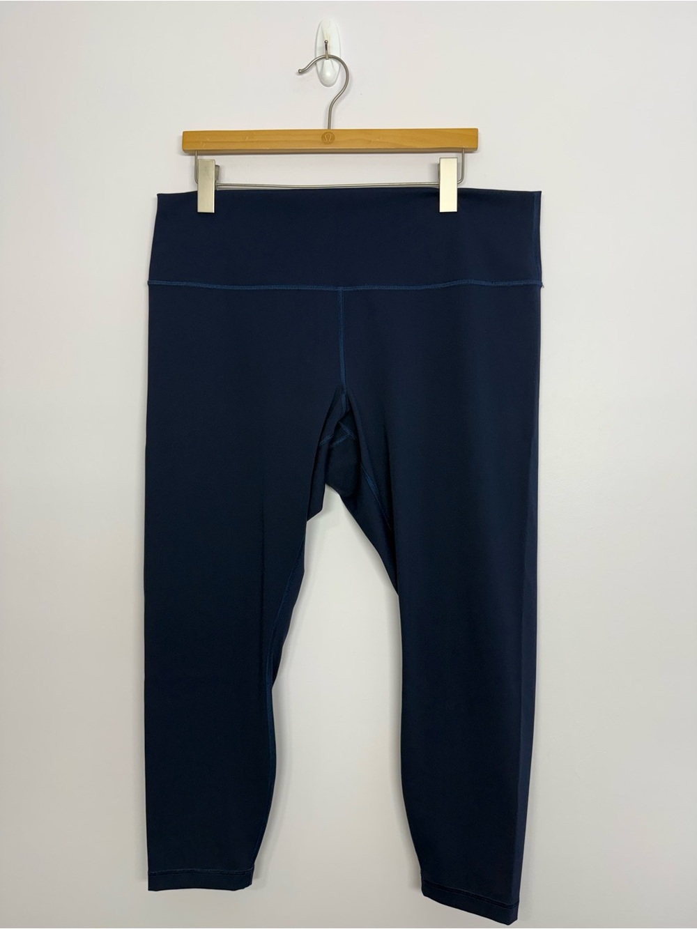 Lululemon Wunder Under High-Rise Tight 25" Full-On Luxtreme True Navy Sz 18